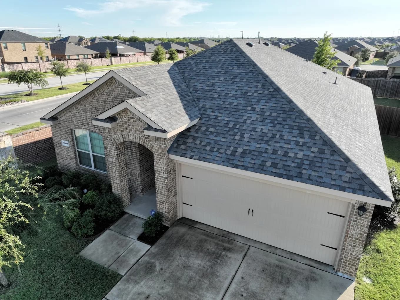 Recent roofing work in Abilene - Project 2
